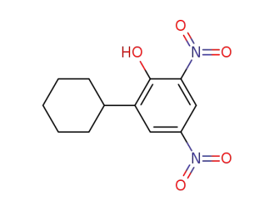 2-cyclohexyl-4,6-dinitrophenol